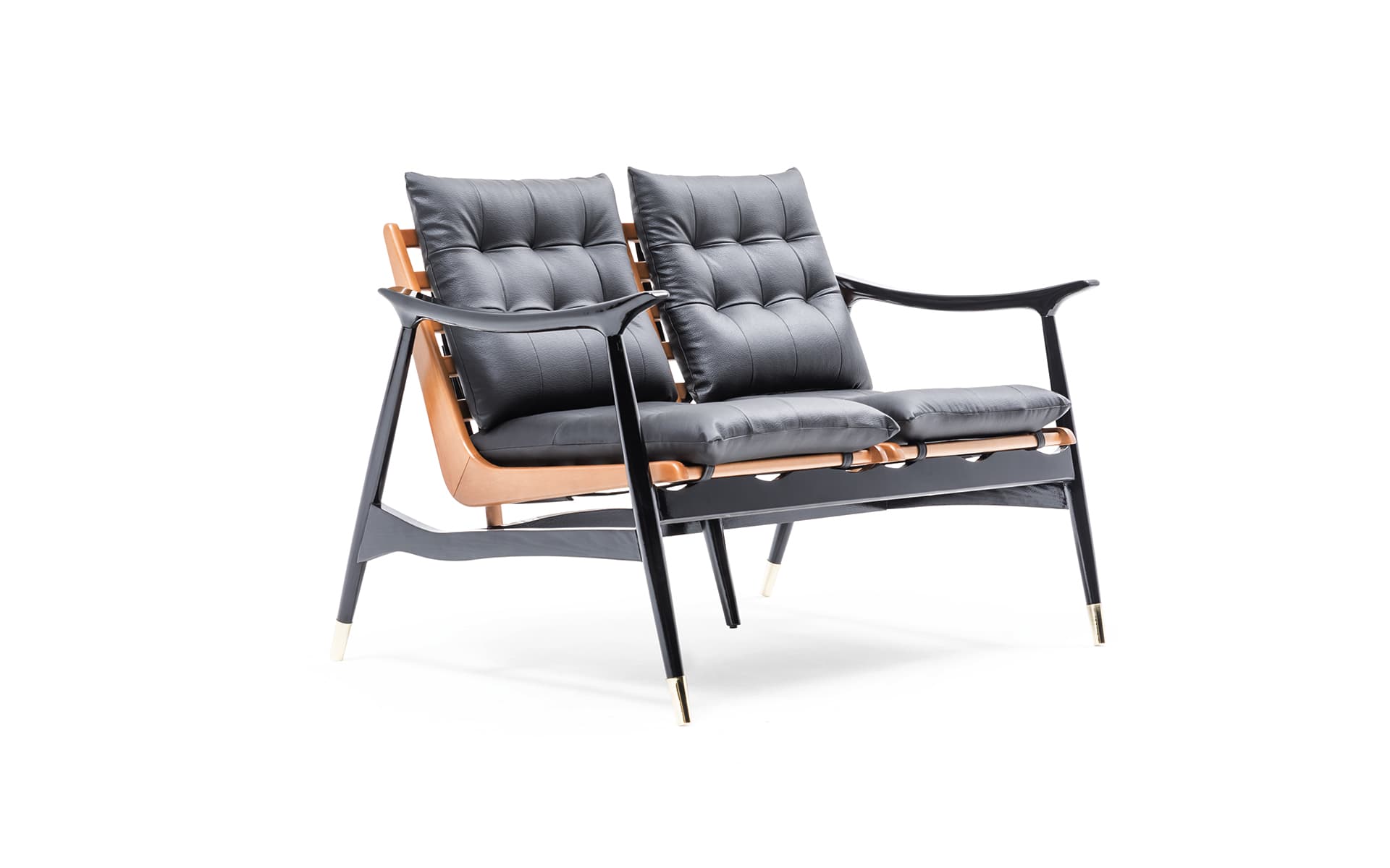 two seater sofe with armrest